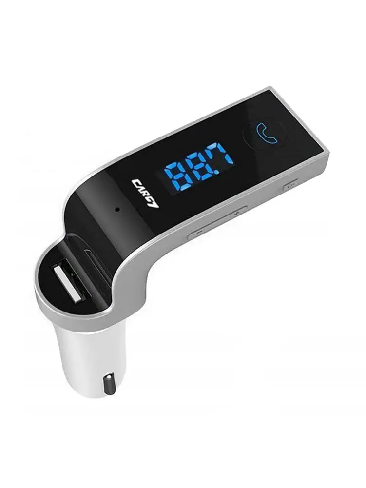 Transmiter FM G7 Bluetooth do Samochodu, Odtwarzaczem MP3, Portem USB i Wyświetlaczem LED