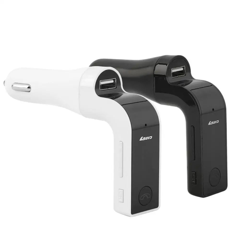 Transmiter FM G7 Bluetooth do Samochodu, Odtwarzaczem MP3, Portem USB i Wyświetlaczem LED