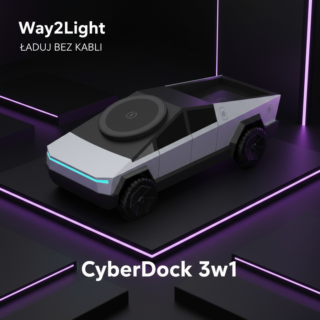 Banner CyberDock - Way2Light i Ładuj bez kabli